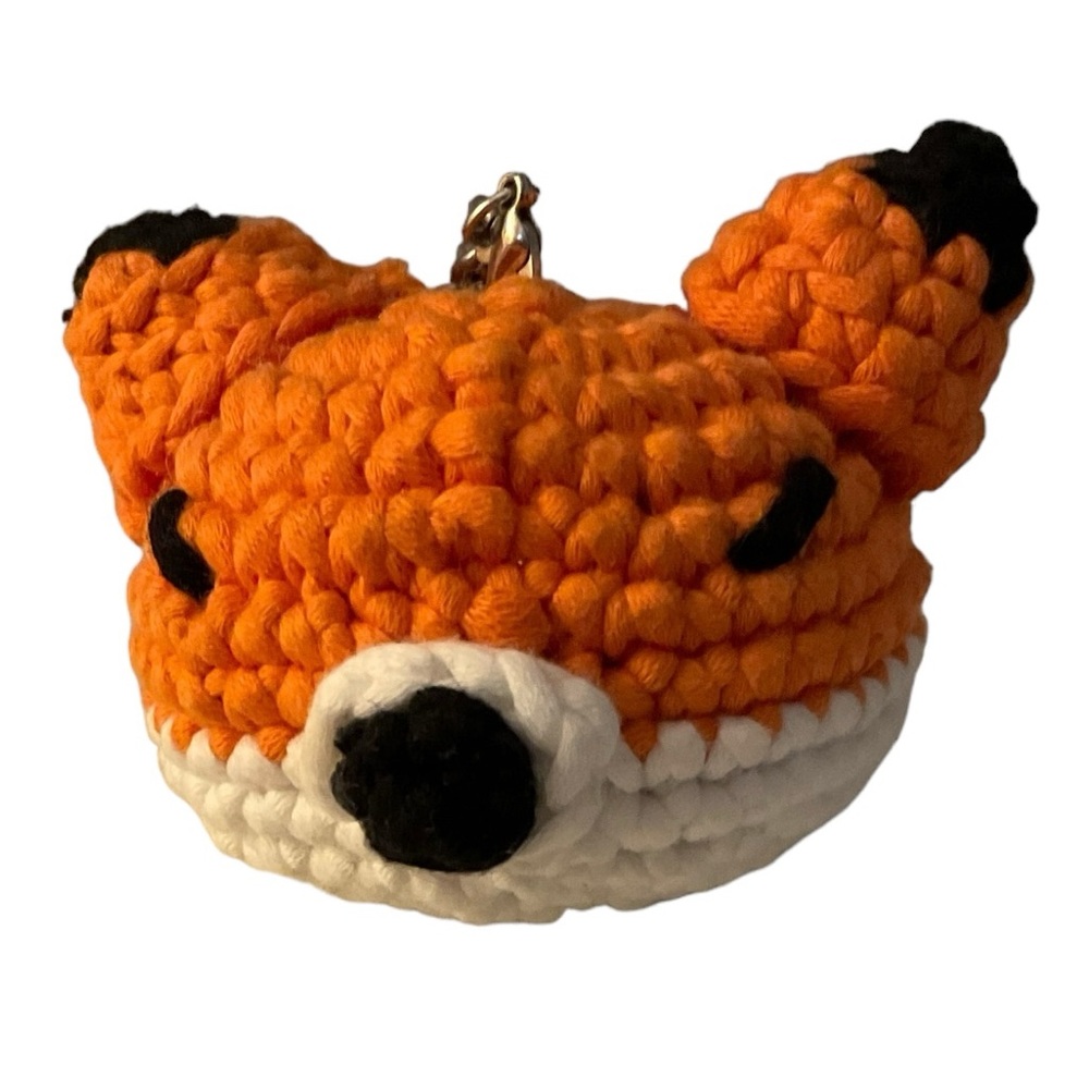 Keychain Amigurumi Crochet Foxy 🦊